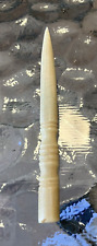 Antigo soco bordado ósseo início dos anos 1900 2 3/4" de comprimento comprar usado  Enviando para Brazil