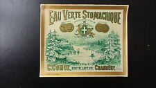 Ancienne etiquette alcool d'occasion  Champagnac-le-Vieux