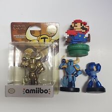Shovel Knight Gold Shovel knight Mega Man 8-Bit Mario Nintendo Amiibo Figure Lot for sale  Shipping to South Africa