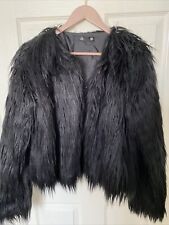 Missguided shaggy coat for sale  NEWCASTLE UPON TYNE