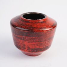 Keramikvase rot 60er gebraucht kaufen  Stadthagen