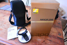 Used, Box + Tripod Necklace + CL-M2 Bag + Manual for Nikon 300mm f4 AF-S **NO LENS** for sale  Shipping to South Africa