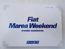 fiat marea weekend for sale  LEICESTER