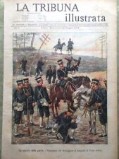 La Tribuna Illustrata 29 Maggio 1904 Ostia Sciatori Cerignola Tiro a Segno Roma, usado segunda mano  Embacar hacia Argentina