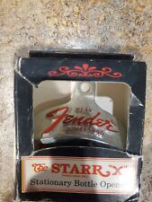 STARR "X" FENDER GUITAR'S, "PLAY FENDER" BOTTLE OPENER for sale  Shipping to South Africa