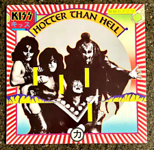 KISS - HOTTER THAN HELL LP 1977 PRESS HARD ROCK METAL comprar usado  Enviando para Brazil