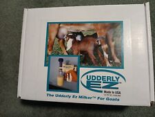 Udderly goat milker for sale  Free Union