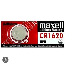 Usado, 1* Maxell CR1620 Lithium Batterien 3V Knopfzellen DL1620 CR 1620 80mAh ÖZENSAAT comprar usado  Enviando para Brazil