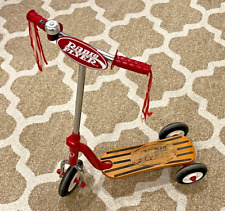 Radio Flyer Little Red Scooter Wood Wooden for sale  Shipping to South Africa