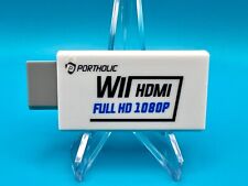Adaptador conversor PORTHOLIC Nintendo Wii para HDMI 1080p Full HD branco comprar usado  Enviando para Brazil