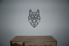 Wandbild wolf geometrisch gebraucht kaufen  Merscheid