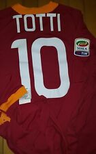 MAGLIA ROMA TOTTI jersey issued match worn made in ALBANIA SERIE A 2011 2012 XL, usato usato  Roma