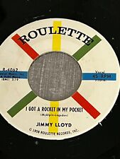 Jimmy Lloyd -I Got A Rocket In My Pocket- Rockabilly 45 on Roulette R.4062 segunda mano  Embacar hacia Argentina