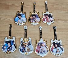 Placas de colecionador em forma de guitarra Elvis Presley Entertainer of the Century 7 peças comprar usado  Enviando para Brazil