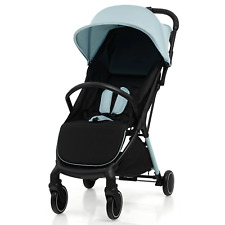 Baby Stroller w/ Detachable Seat Cover Folding Infant Carriage Travel Pushchair, used for sale  Shipping to South Africa