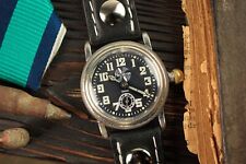 Helvetia Segunda Guerra Mundial Luftwaffe Piloto Oficial Relógio Militar Relógio Aviador Relógio Piloto comprar usado  Enviando para Brazil