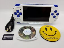 Consola Sony PSP 3000 Azul/Blanco con Cargador Playstation Portátil Excelente, usado segunda mano  Embacar hacia Argentina
