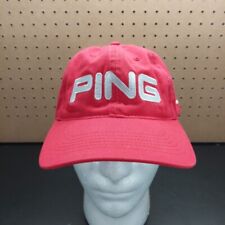 Boné/chapéu bordado ajustável vermelho Ping G5 golfe comprar usado  Enviando para Brazil