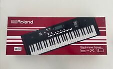 Teclado arranjador Roland E-X10 com descanso de música e adaptador de energia comprar usado  Enviando para Brazil