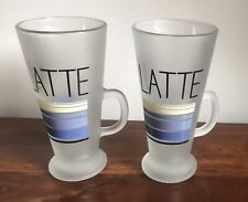 Latte glasses coffee for sale  PERTH