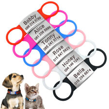 Dog tags personalised for sale  Shipping to Ireland