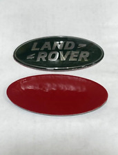 Usado, 1 x emblema pegatina insignia verde y plateada de Land Rover segunda mano  Embacar hacia Argentina