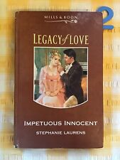 RARE HARDBACK MILLS AND BOON FIRST EDITION , Legacy Of Love , Laurens for sale  Shipping to South Africa