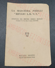 Manuale maschera antigas usato  Cuneo