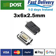 Micro switch 3x6x2.5mm for sale  Ireland