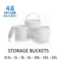 Plastic buckets tubs for sale  MANCHESTER