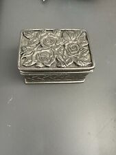 pewter box for sale  TRURO