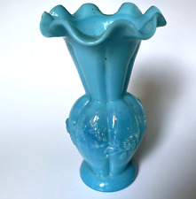Vaso Antico IN Opalina Blu Turchese Da Colorati Juponné comprar usado  Enviando para Brazil