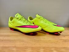  Bota de fútbol Nike MERCURIAL VELOCÍPIDO 2 FG ""VOLT HIPER ROSA"". / Talla 12, usado segunda mano  Embacar hacia Argentina