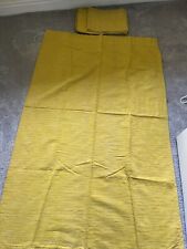 Curtains yellow wide for sale  LUDLOW