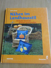 Buch nähen landhausstil gebraucht kaufen  Oppenweiler