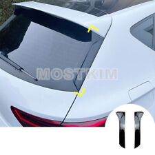 Spoiler de janela traseira preto acabamento de tampa de asa lateral para Seat Leon MK3 2013-2019 comprar usado  Enviando para Brazil
