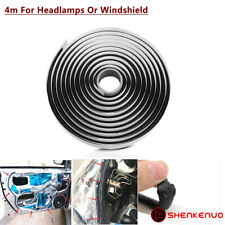Used, 13ft/4m Black Butyl Rubber Headlight Sealant Glue Retrofit Windshield Reseal for sale  Shipping to Canada