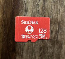 Memoria para tarjeta micro SD SanDisk 128 GB Nintendo Switch y Switch Lite segunda mano  Embacar hacia Argentina