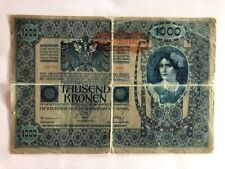 Austria banconota 1000 usato  Telese Terme