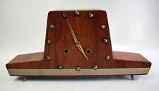 vintage  table clock Hermle Olympic Design 1960 two tone chime for sale  Shipping to South Africa