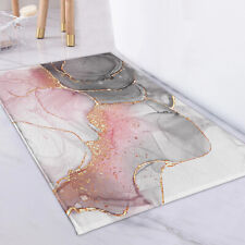 Tapete de mármore abstrato rosa e cinza tapete de quarto tapetes de sala de estar comprar usado  Enviando para Brazil