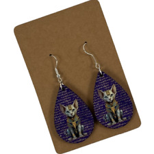 Earrings egyptian sphynx for sale  Porter