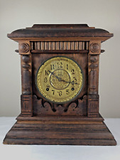 shelf clock wood mantel for sale  Bradenton