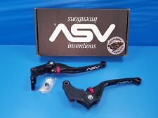 CBR1000RR FIREBLADE/CBR600RR 07-23/CB1000R 18- ASV C5 Clutch &Brake Levers Black for sale  Shipping to South Africa