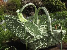 Vintage garden wicker for sale  HALSTEAD