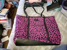Vera Bradley AFRICAN VIOLET CHEETAH Tote Bag Pockets  for sale  Shipping to South Africa