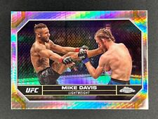 MIKE DAVIS, 2024 Topps Chrome UFC #139, Prism Refractor🌈🔥, used for sale  Shipping to South Africa