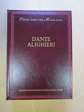 DANTE ALIGHIERI. Cento Libri per Mille Anni - 1996 , usato usato  Roma