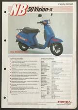 Honda nb50 vision for sale  LEICESTER