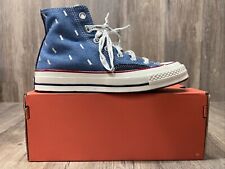 Tênis unissex Converse Chuck 70 cano alto azul índigo boro masculino 5.5 feminino 7.5 comprar usado  Enviando para Brazil